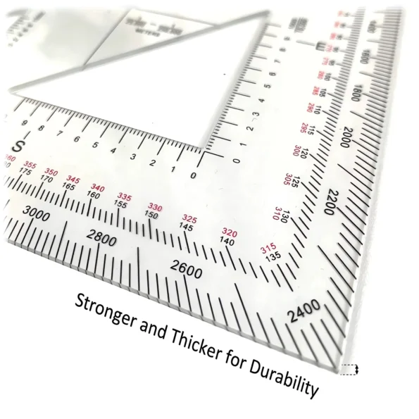 Military Map Protractor for Land Navigation