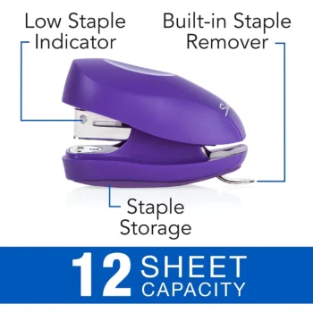 Mini stapler with remover and staples