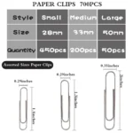 Paper clips assorted sizes (1)
