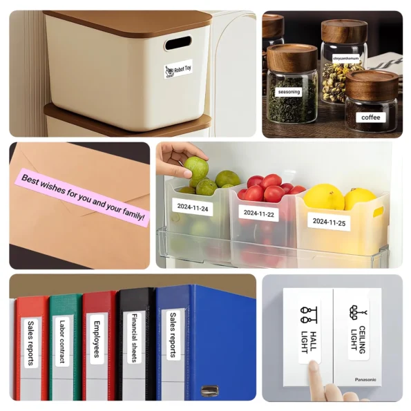 Portable bluetooth label maker