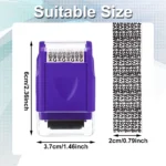 Privacy protection roller stamp (1)