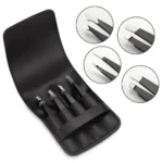 Professional Stainless Steel Eyebrow Tweezers Set (1)