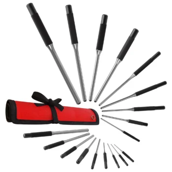 Roll pin punch set for gunsmithing