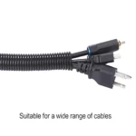 Split wire loom tubing for cable protection (6)