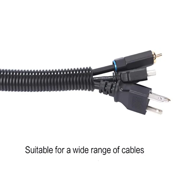 Split wire loom tubing for cable protection