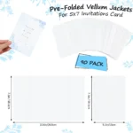Translucent vellum jackets for invitations (1)