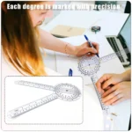 Transparent orthopedic angle ruler (1)