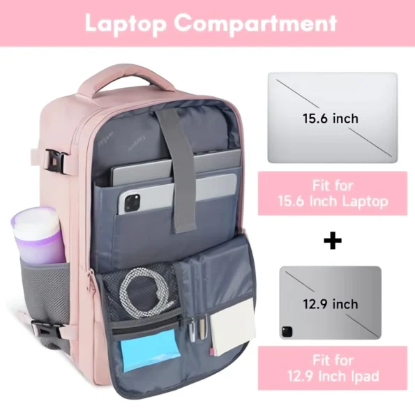 Travel backpack for women airline approved