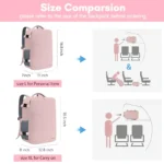 Travel backpack for women airline approved (5)