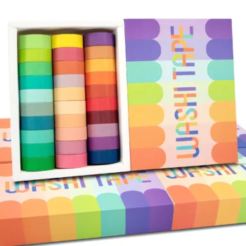 Washi tape set for journaling and crafts