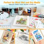 Watercolor paper pad spiral bound (1)