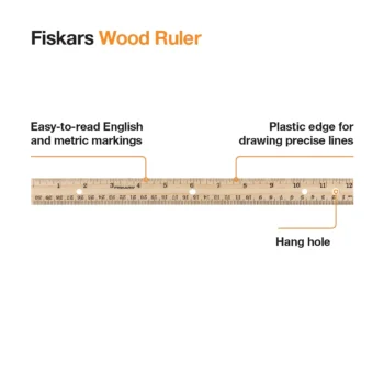 Wooden ruler for kids