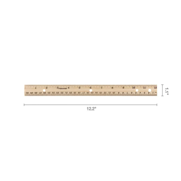 Wooden ruler for kids
