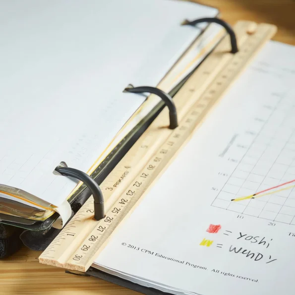 Wooden ruler for kids