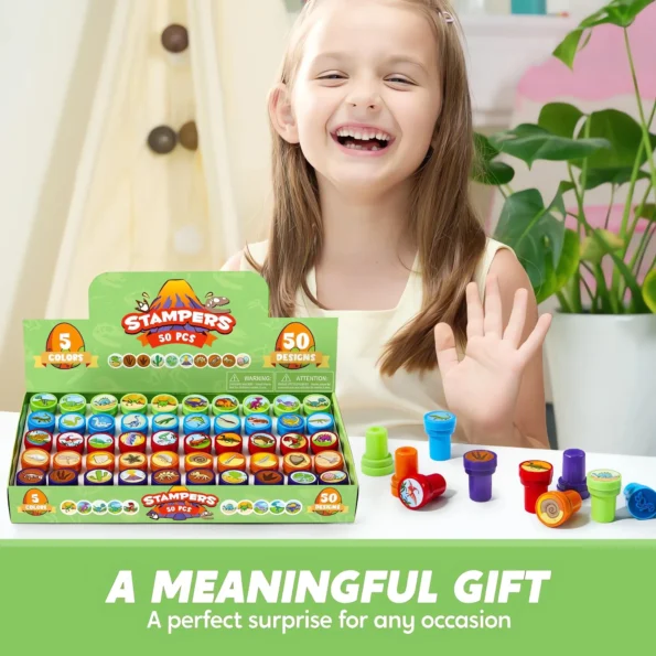 kids self ink stampers party favors