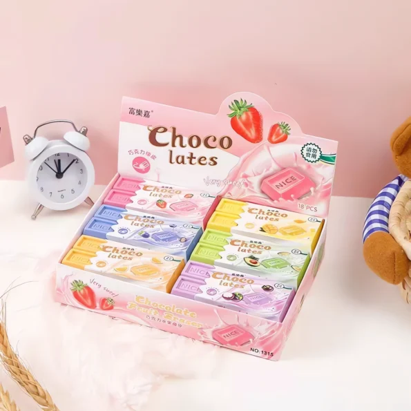 179-Cute Chocolate Eraser Set (5)