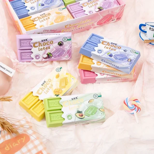 179-Cute Chocolate Eraser Set