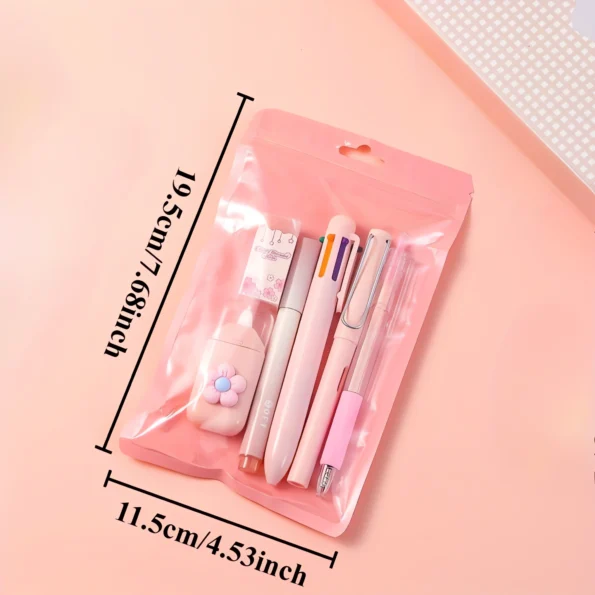 180-Cute Stationery Gift Set for Students-fse