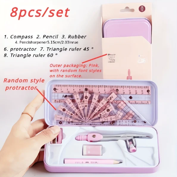 181-Student Geometry and Math Tool Set