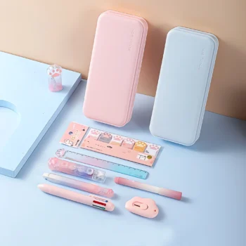 183-Cat Paw Stationery Gift Set-lse