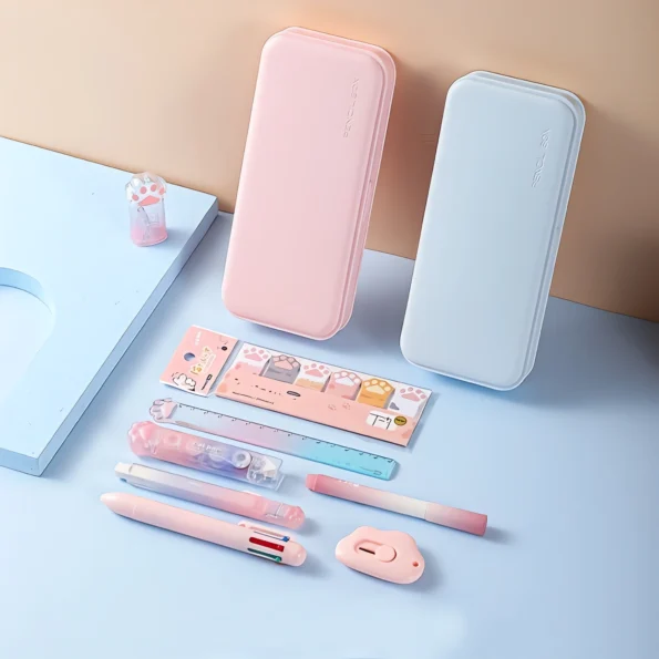 183-Cat Paw Stationery Gift Set-lse