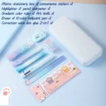 183-Cat Paw Stationery Gift Set-lse (1)