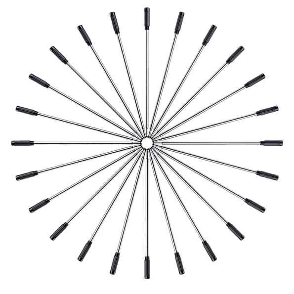 192-black ink ballpoint pen refills-honse