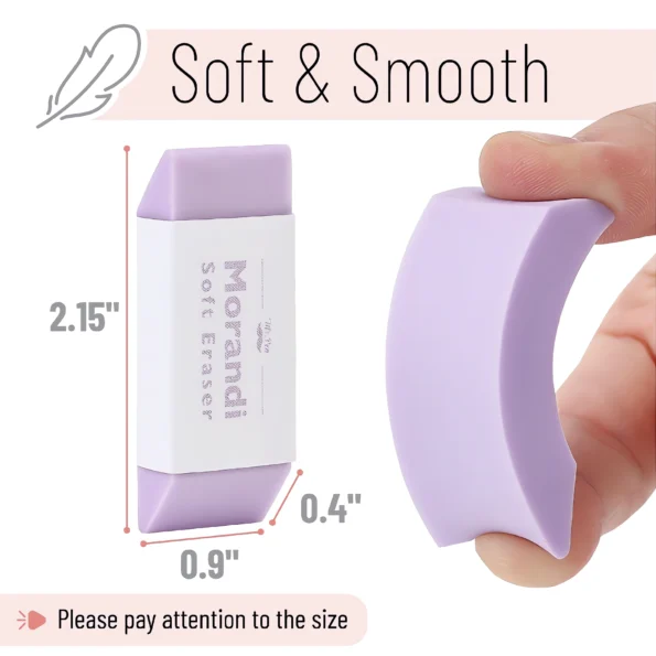 193-pastel color pencil erasers