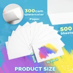 195-cold press watercolor paper pad-500 Pcs (3)