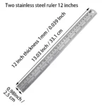 198-stainless steel ruler dual scale (5)