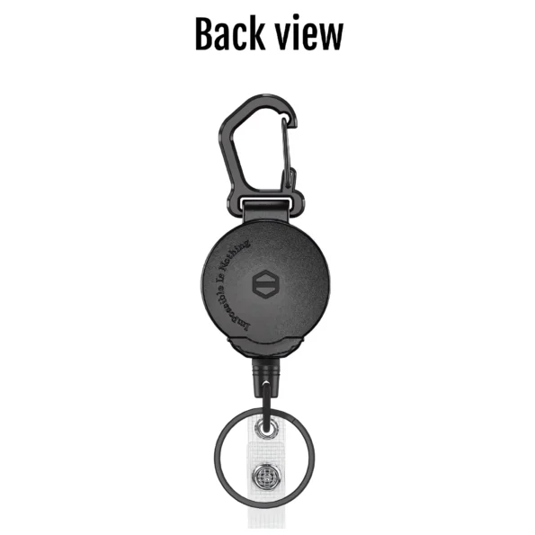200-retractable keychain badge holder