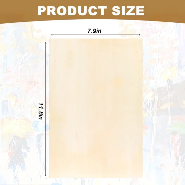 202-unfinished wood canvas panels