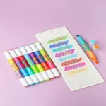 7808-Dual Tip Highlighter Pen Set (1)