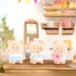 Flocking Bear Blind Box Decoration (1)