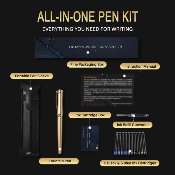 Luxury Fountain Pen Set