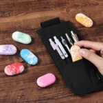 Marble Pencil Erasers for School and Office Use (1)