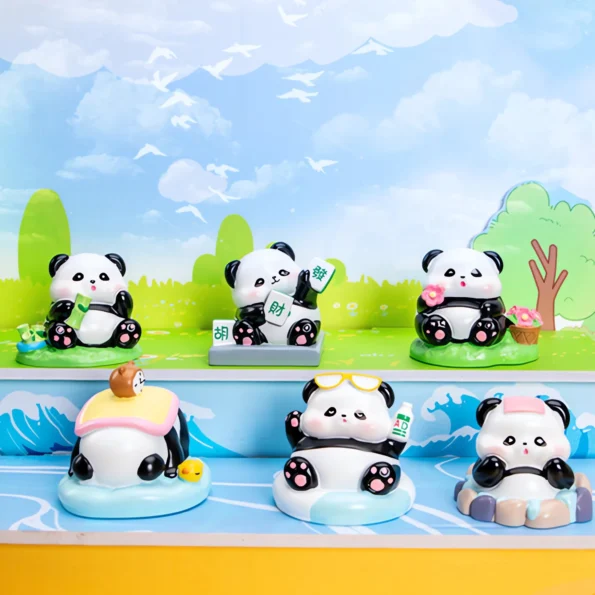 Panda Flower Blind Box Figure