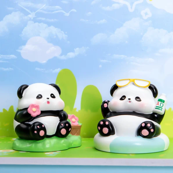 Panda Flower Blind Box Figure