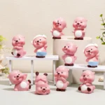 Pink beaver blind box doll (2)