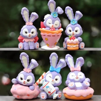 Purple Rabbit Blind Box Figure