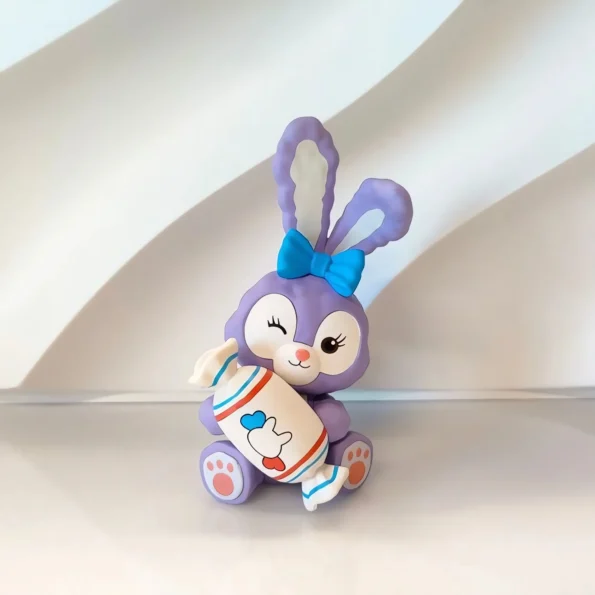Purple Rabbit Blind Box Figure