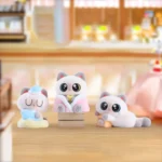 flocking Siamese cat blind box (1)