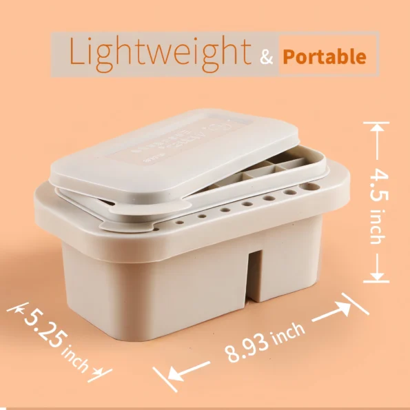 203-multi-use paint brush basin with palette