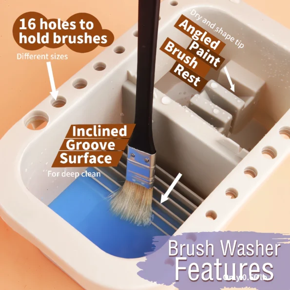 203-multi-use paint brush basin with palette