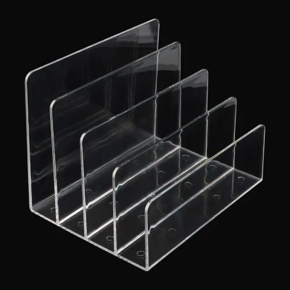 211-acrylic file organizer for desk