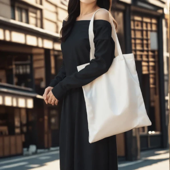 212-canvas tote bag reusable eco friendly