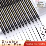 Collector’s Gold Needle Tube Pen-03