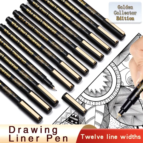 Collector's Gold Needle Tube Pen-03