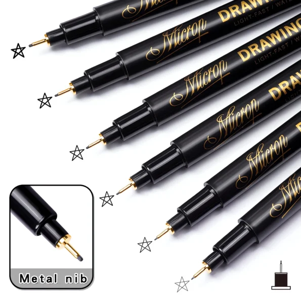 Collector's Gold Needle Tube Pen-04