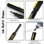Collector’s Gold Needle Tube Pen-03
